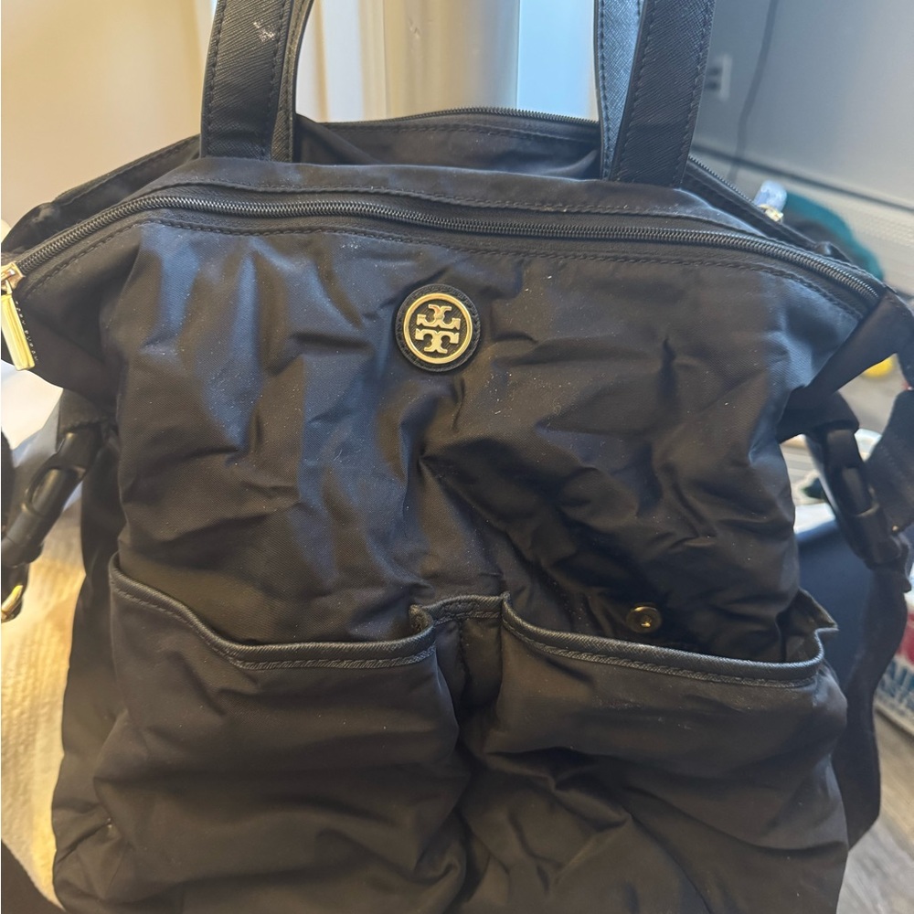 Tory Burch Black Nylon baby Bag